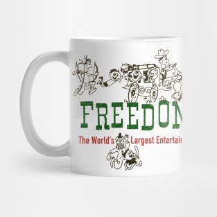 Retro Vintage Freedomland USA Mug